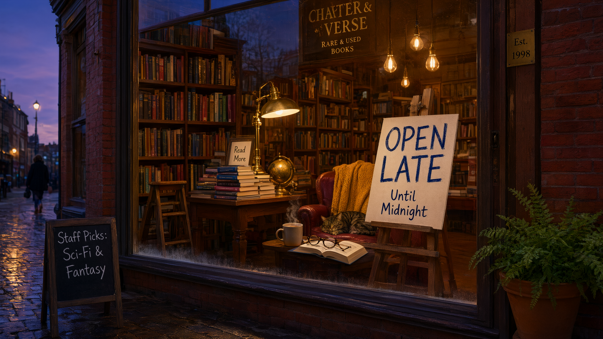 Open late, an Imagera showcase piece